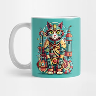 Mechanical Cat Mug